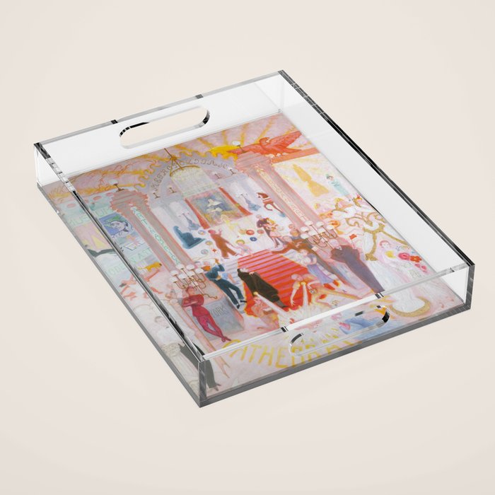The Cathedrals Of Art - Florine Stettheimer Acrylic Tray Gallery Image 1