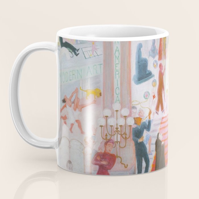 The Cathedrals Of Art - Florine Stettheimer Coffee Mug Gallery Image 3