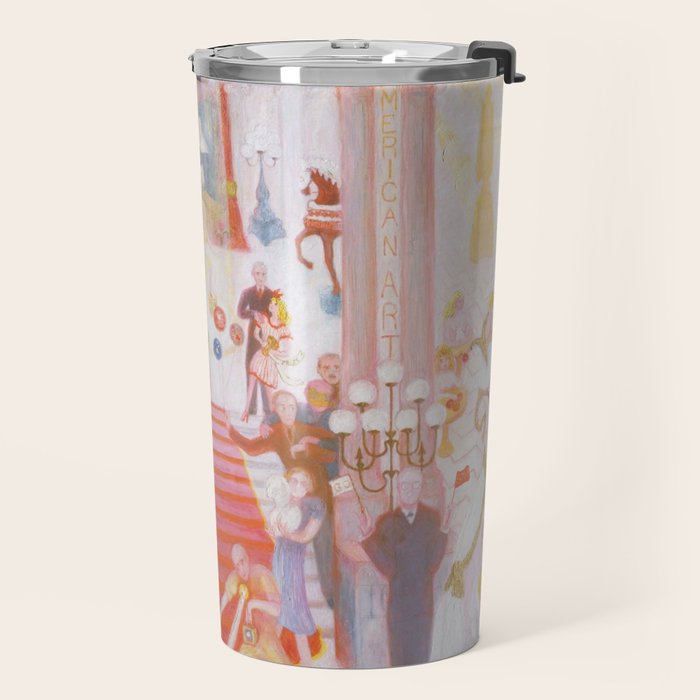 The Cathedrals Of Art - Florine Stettheimer Travel Mug Gallery Image 2