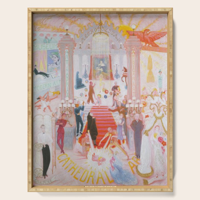 The Cathedrals Of Art - Florine Stettheimer Serving Tray Gallery Image 1