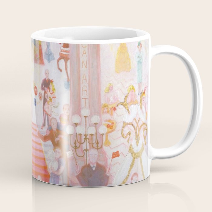 The Cathedrals Of Art - Florine Stettheimer Coffee Mug Gallery Image 1
