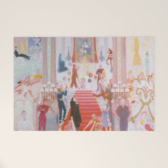 The Cathedrals Of Art - Florine Stettheimer Welcome Mat Gallery Image 1
