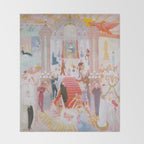 The Cathedrals Of Art - Florine Stettheimer Throw Blanket Gallery Image 2