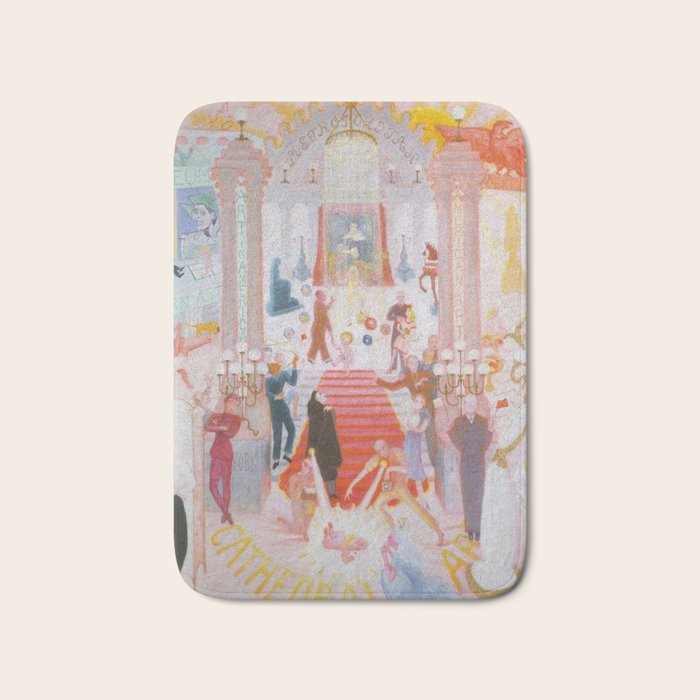 The Cathedrals Of Art - Florine Stettheimer Bath Mat Gallery Image 1
