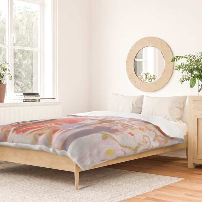 The Cathedrals Of Art - Florine Stettheimer Duvet Cover Gallery Image 2