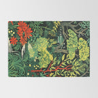 Midnight Tropical  Forest Rug Gallery Image 2