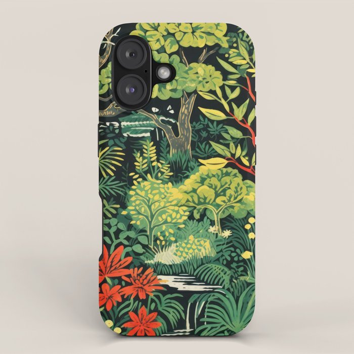 Midnight Tropical  Forest iPhone Case Gallery Image 1