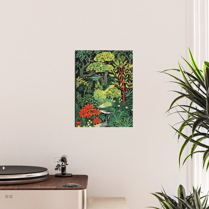 Midnight Tropical  Forest Poster Gallery Image 2