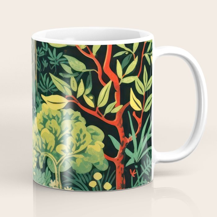 Midnight Tropical  Forest Coffee Mug Gallery Image 1