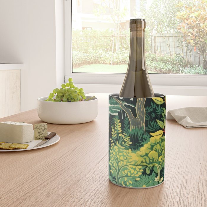 Midnight Tropical  Forest Wine Chiller Gallery Image 4