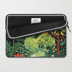 Midnight Tropical  Forest Laptop Sleeve Gallery Image 2