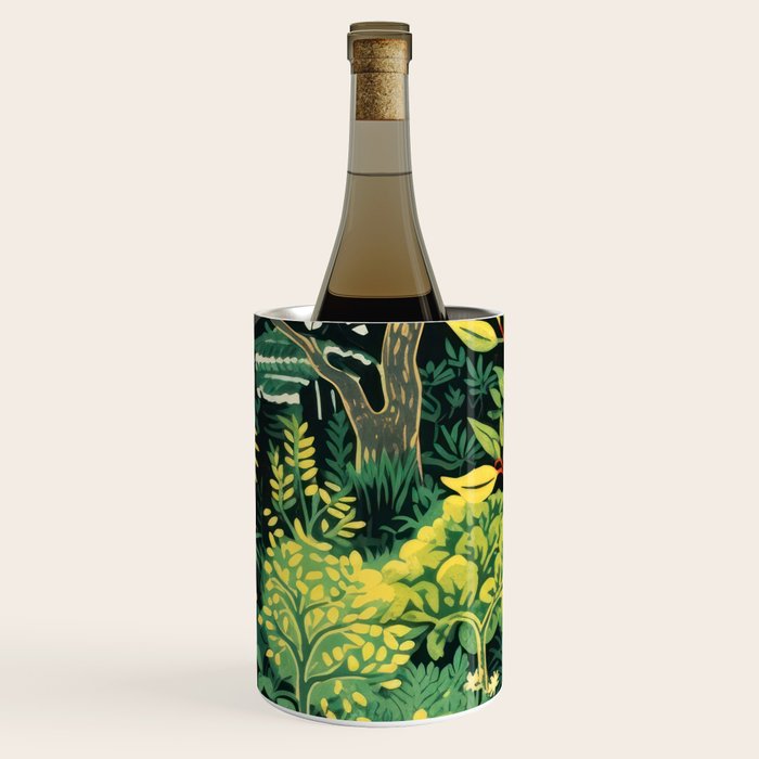 Midnight Tropical  Forest Wine Chiller Gallery Image 1
