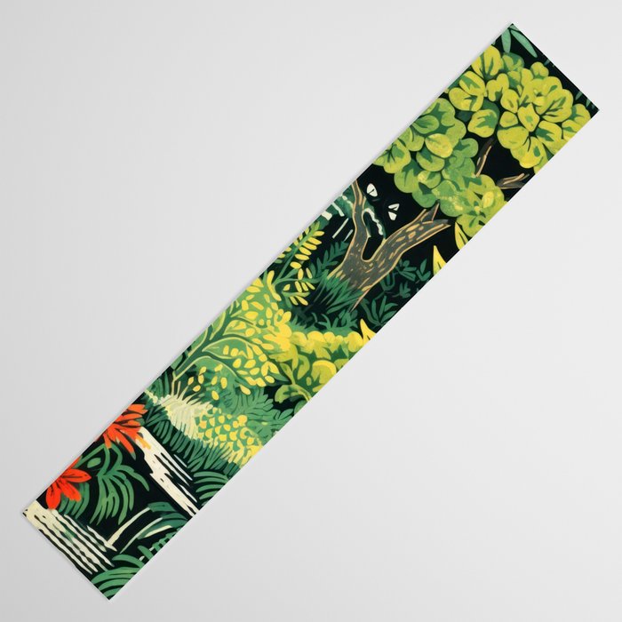 Midnight Tropical  Forest Table Runner Gallery Image 3