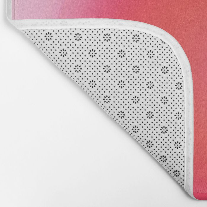 Gradient Angel Numbers: Angel Number 888 - Balance (Pink Palette) Bath Mat Gallery Image 2