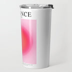 Gradient Angel Numbers: Angel Number 888 - Balance (Pink Palette) Travel Mug Gallery Image 2