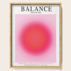 Gradient Angel Numbers: Angel Number 888 - Balance (Pink Palette) Serving Tray Gallery Image 1