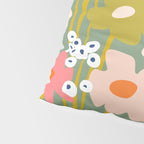 Retro flower pattern 3 Pillow Sham Gallery Image 4
