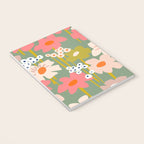 Retro flower pattern 3 Notebook Gallery Image 3