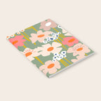 Retro flower pattern 3 Notebook Gallery Image 2