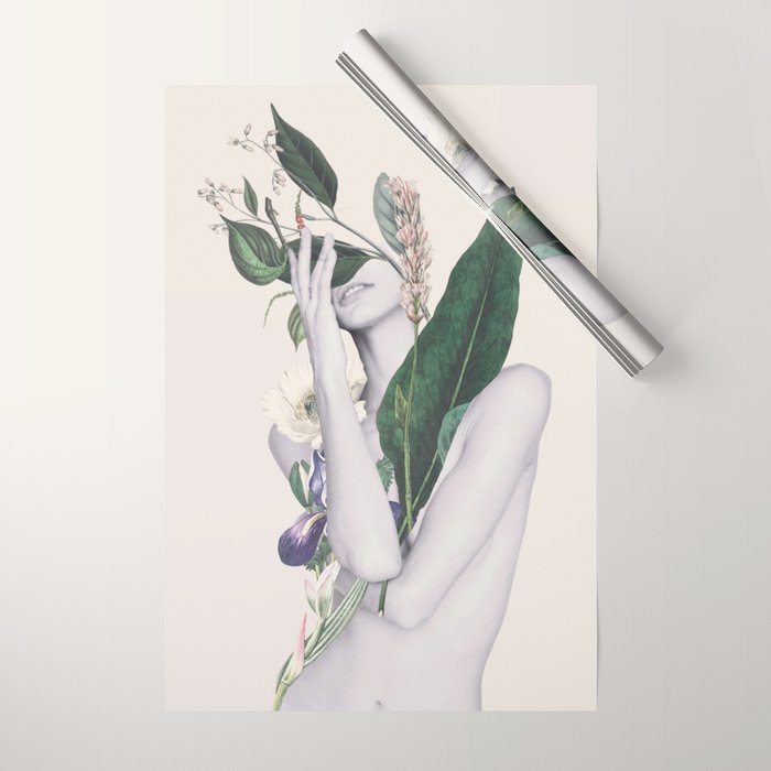 natural beauty-collage 7 Wrapping Paper Gallery Image 1