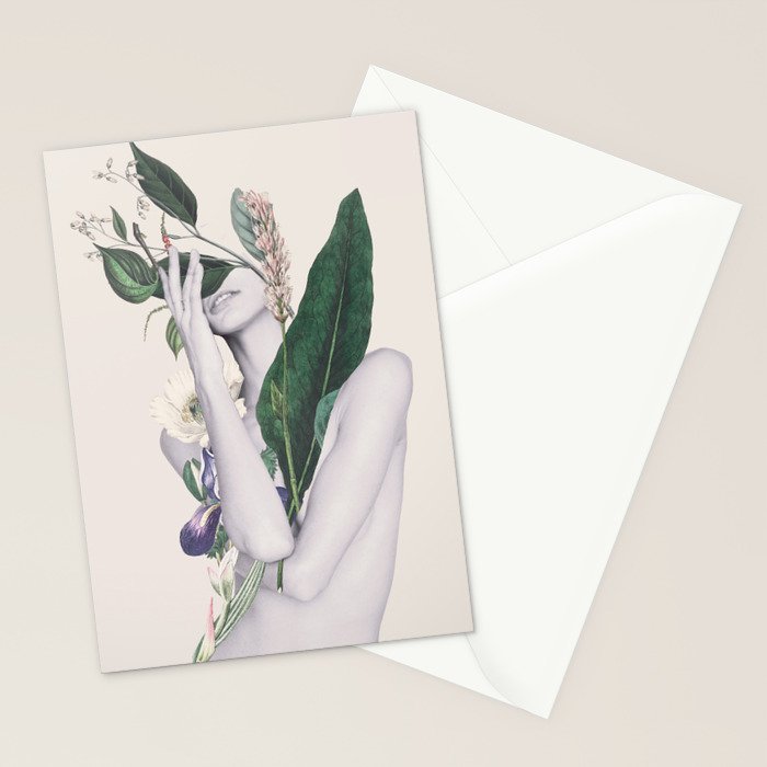 natural beauty-collage 7 Stationery Card Gallery Image 2