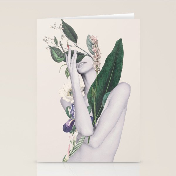natural beauty-collage 7 Stationery Card Gallery Image 1