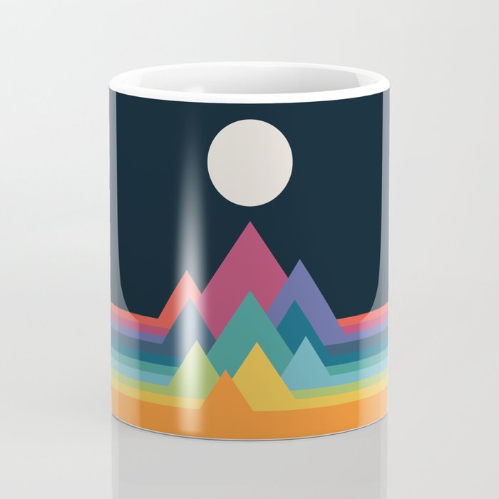 Whimsical Mountains Coffee Mug Gallery Image 4
