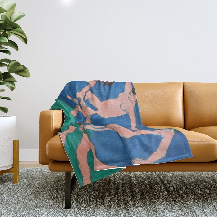 Dance by Henri Matisse Throw Blanket Gallery Image 1