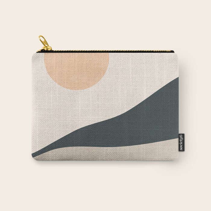 Abstract Art Landscape 14 Carry All Pouch Gallery Image 1
