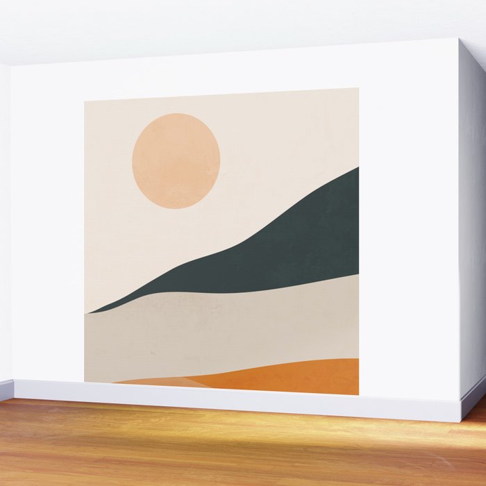 Abstract Art Landscape 14 Wall Mural Gallery Image 2