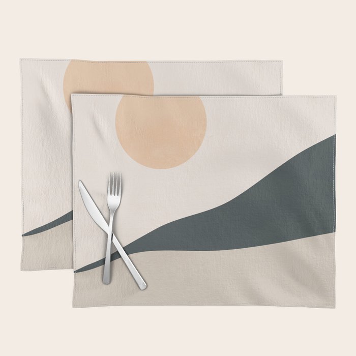Abstract Art Landscape 14 Placemat Gallery Image 1