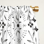 Mystical lunar mosaic BN B Window Curtain Gallery Image 2
