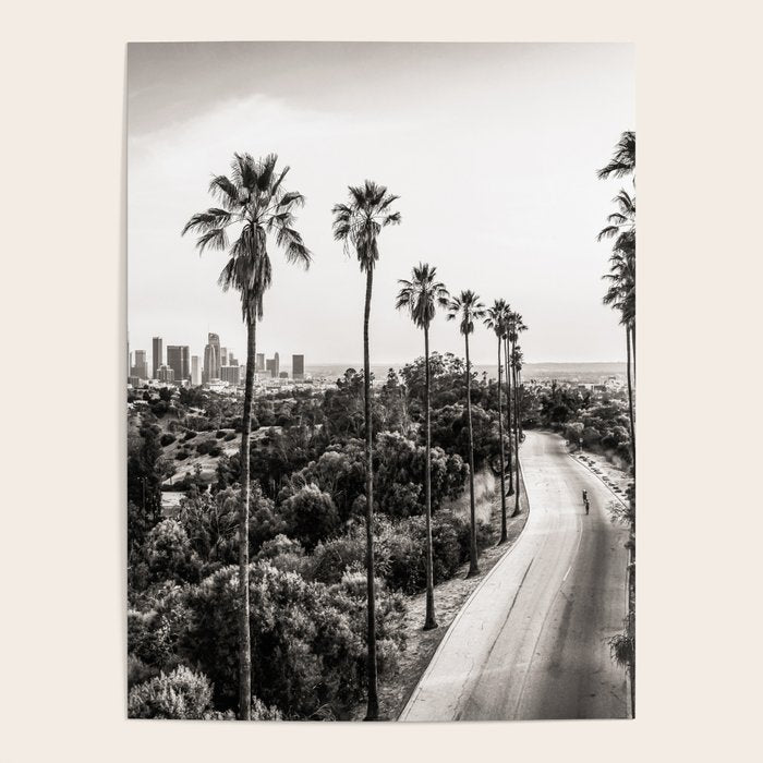 Los Angeles Black and White Poster Gallery Image 1