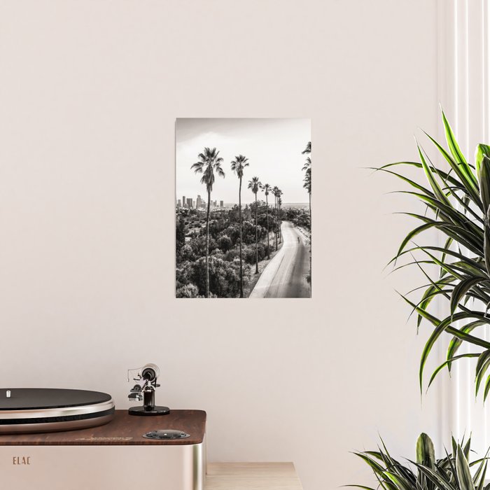 Los Angeles Black and White Poster Gallery Image 2
