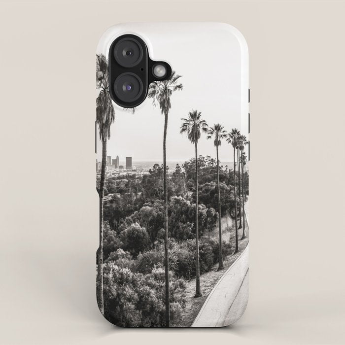 Los Angeles Black and White iPhone Case Gallery Image 1