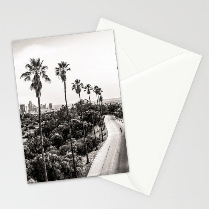 Los Angeles Black and White Stationery Card Gallery Image 2