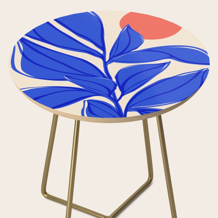 Grow Your Own Way - Blue and Red Side Table Gallery Image 2