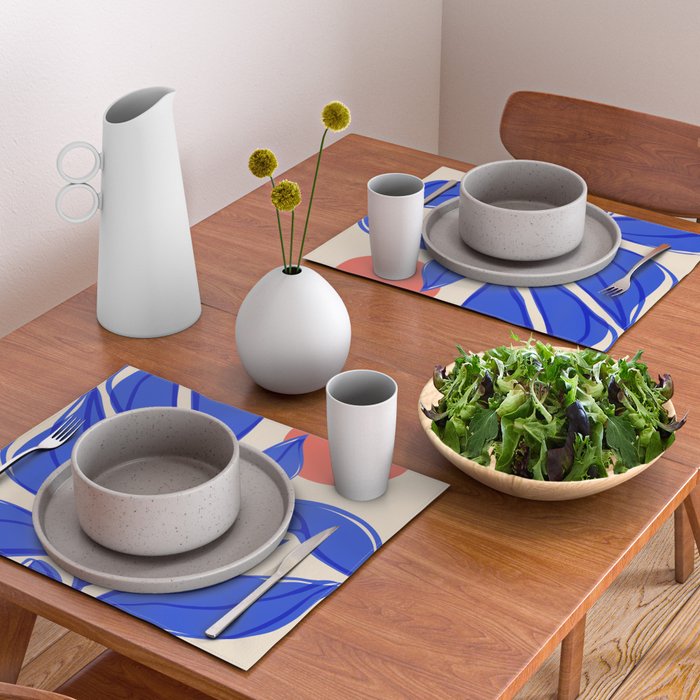 Grow Your Own Way - Blue and Red Placemat Gallery Image 2