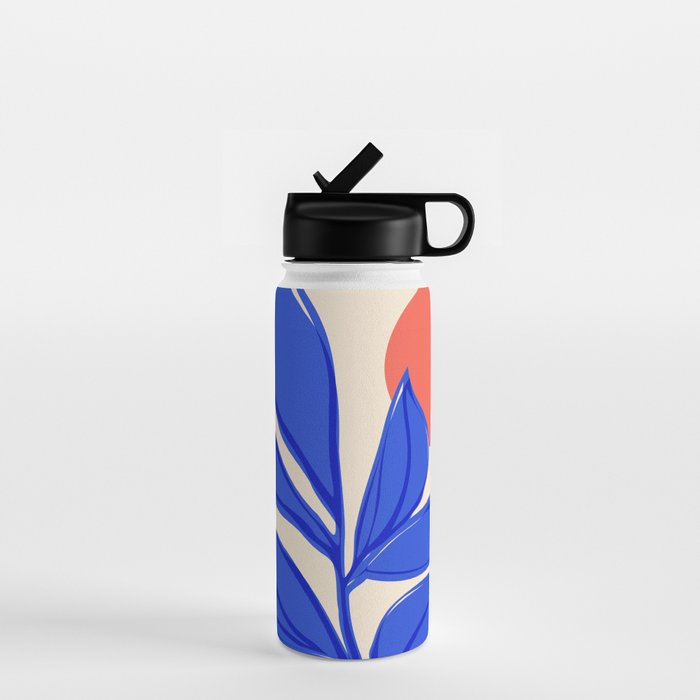Grow Your Own Way - Blue and Red Water Bottle Gallery Image 1