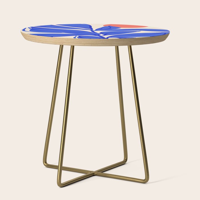 Grow Your Own Way - Blue and Red Side Table Gallery Image 1