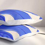 Grow Your Own Way - Blue and Red Pillow Sham Gallery Image 3