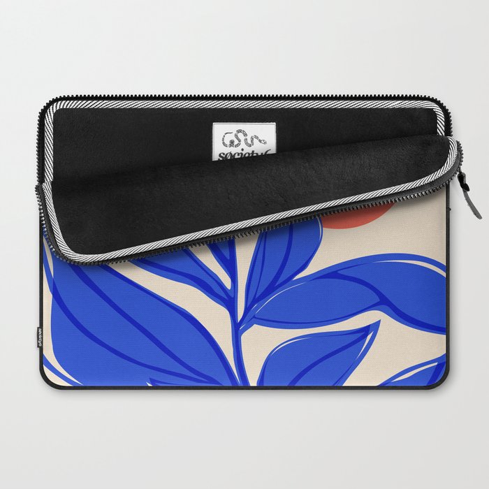 Grow Your Own Way - Blue and Red Laptop Sleeve Gallery Image 2