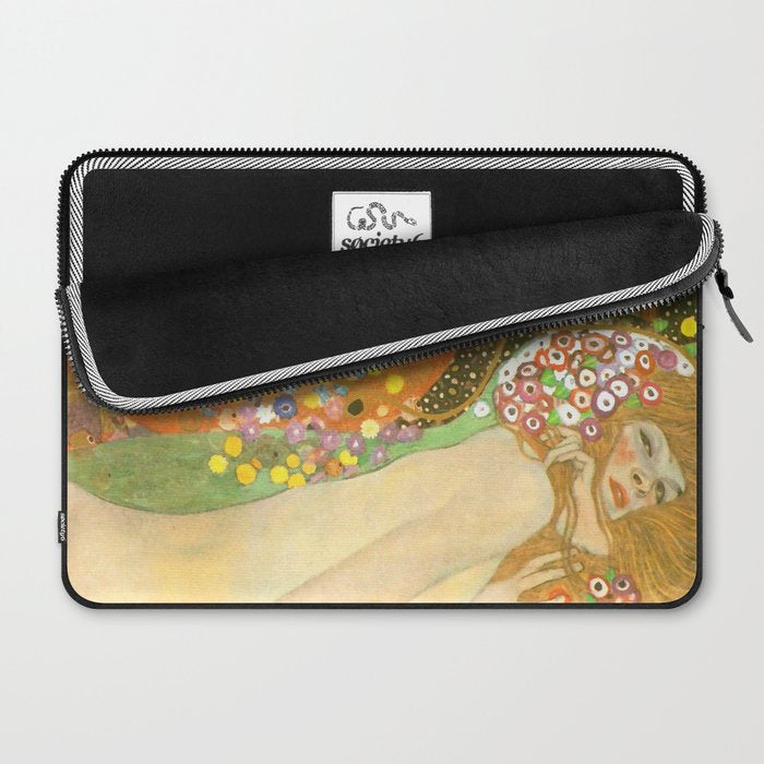 Gustav Klimt "Water Serpents" Laptop Sleeve Gallery Image 2
