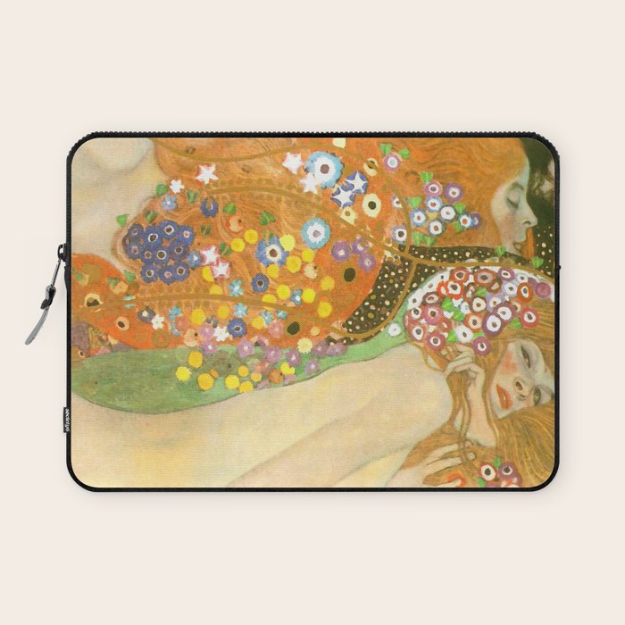 Gustav Klimt "Water Serpents" Laptop Sleeve Gallery Image 1