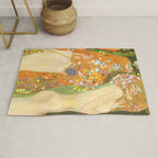 Gustav Klimt "Water Serpents" Rug Gallery Image 1