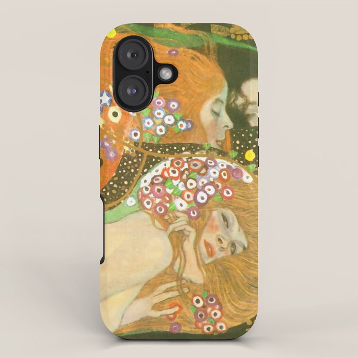 Gustav Klimt "Water Serpents" iPhone Case Gallery Image 1