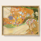 Gustav Klimt "Water Serpents" Serving Tray Gallery Image 1