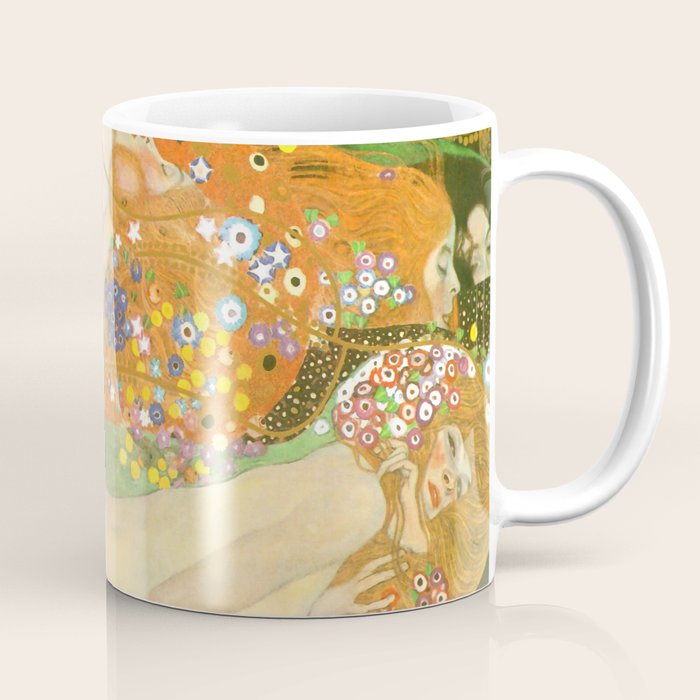 Gustav Klimt "Water Serpents" Coffee Mug Gallery Image 1