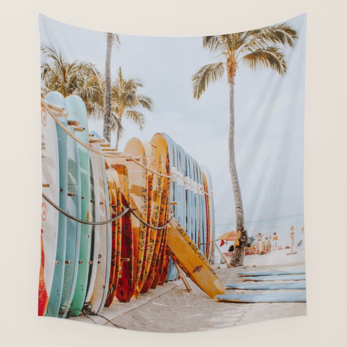 lets surf xcv Wall Tapestry Gallery Image 4