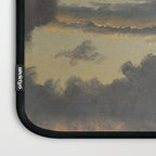 "Cloud Study" by Knud Baade, 1838 Laptop Sleeve Gallery Image 3